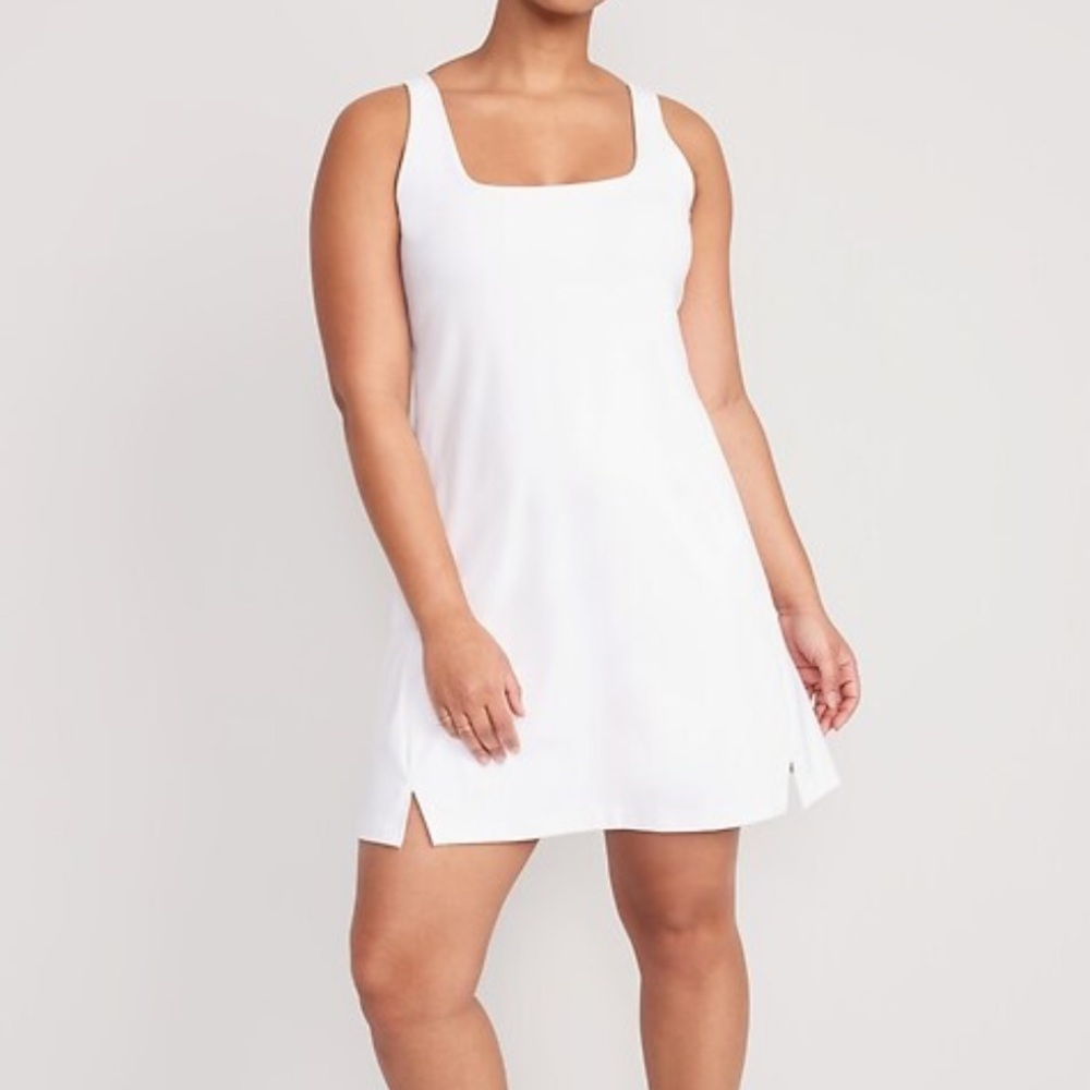 NWT Old Navy White Athletic Mini Dress
